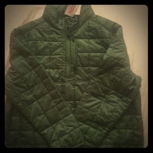 Land’s End Green Pullover Jacket XL
